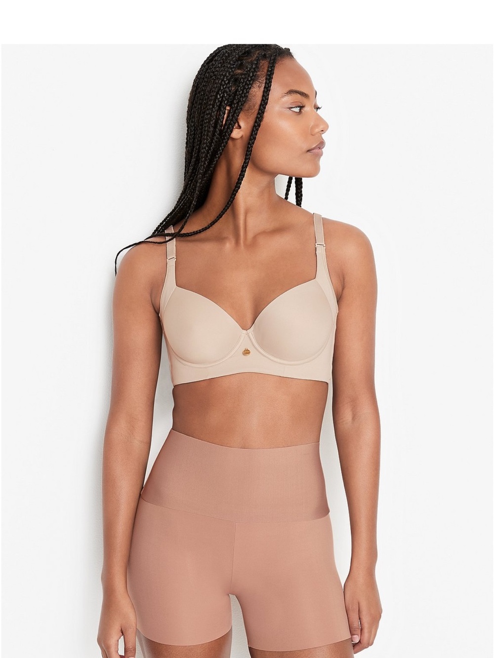 Leonisa Moderate Compression Stay-in-Place Seamless Slip Shorts